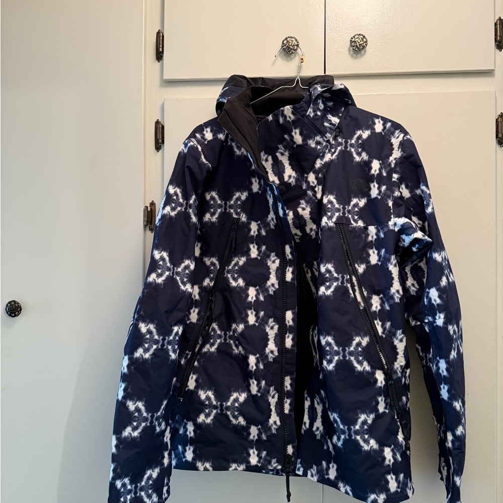 Stylish Mens Blue and White Jacket